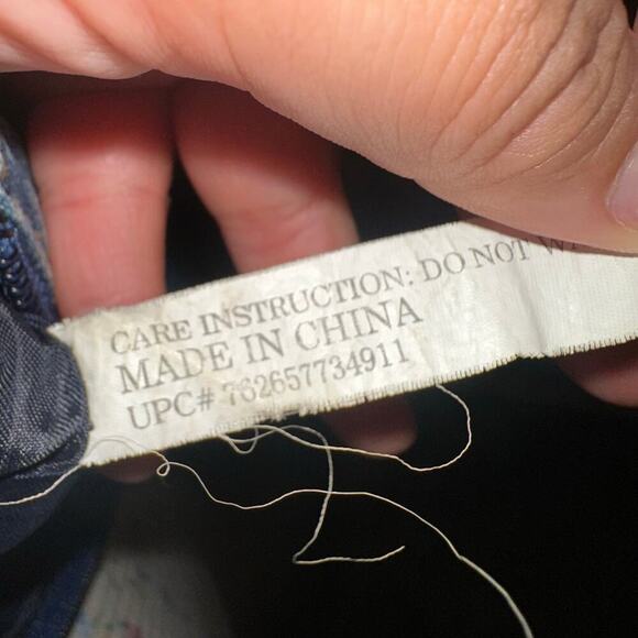 Y2k vintage denim boho bag - Picture 5 of 5